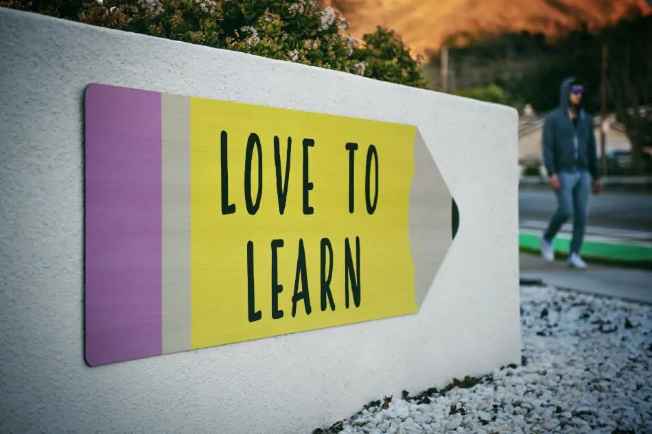 "LOVE TO LEARN" 